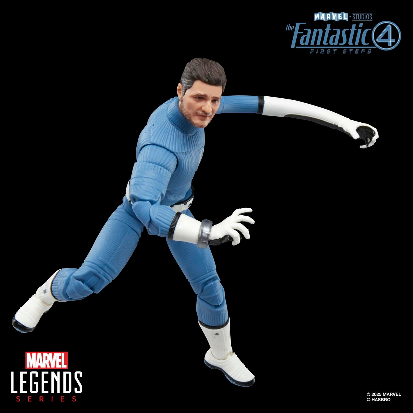 Marvel Legends Series Mister Fantastic, The Fantastic Four: First Steps Movie, Reed Richards Collectible 6 Inch Action Figure Toy