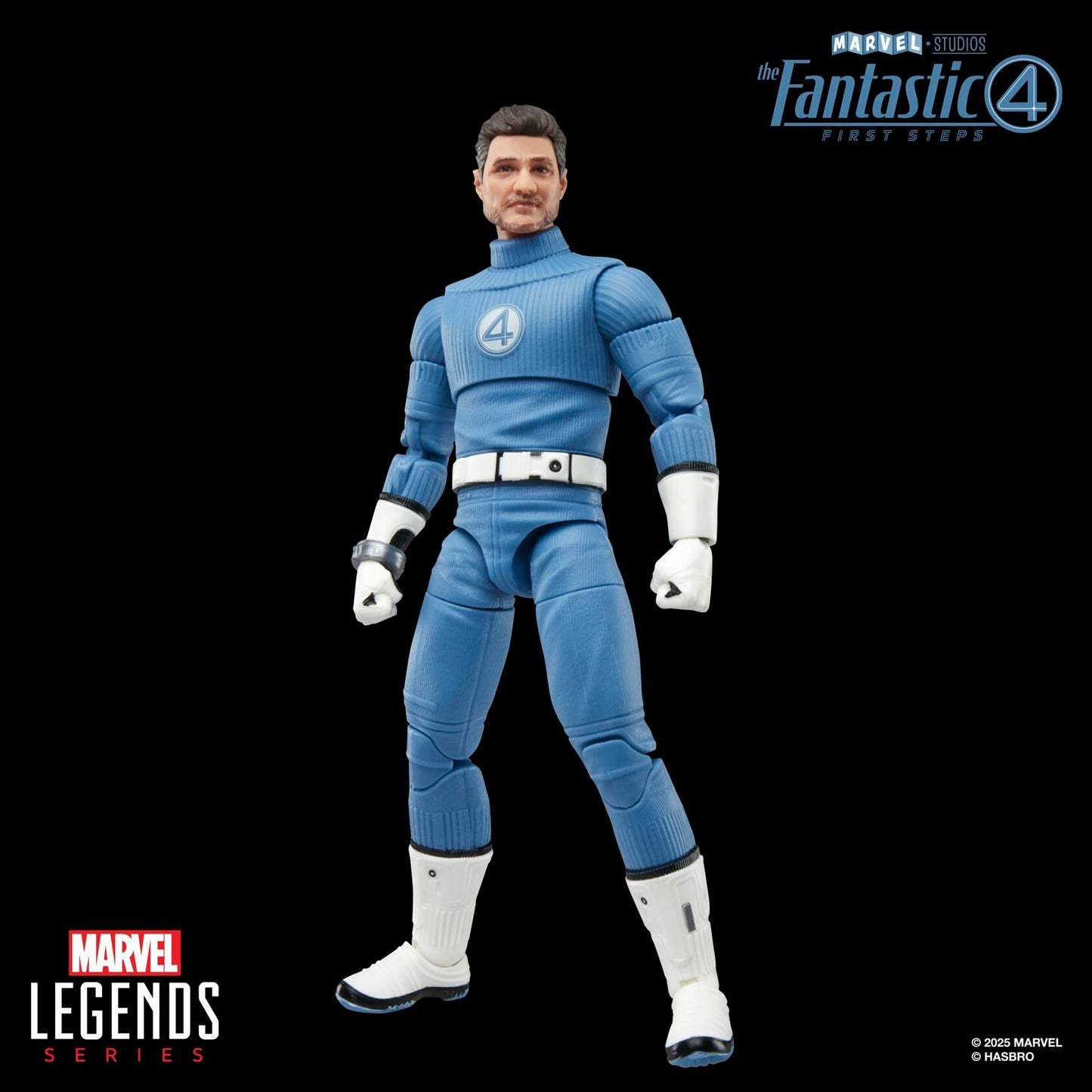 Marvel Legends Series Mister Fantastic, The Fantastic Four: First Steps Movie, Reed Richards Collectible 6 Inch Action Figure Toy