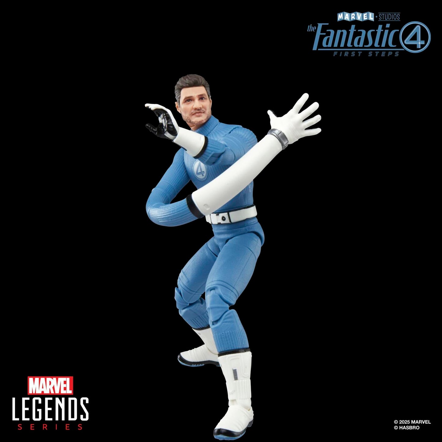Marvel Legends Series Mister Fantastic, The Fantastic Four: First Steps Movie, Reed Richards Collectible 6 Inch Action Figure Toy