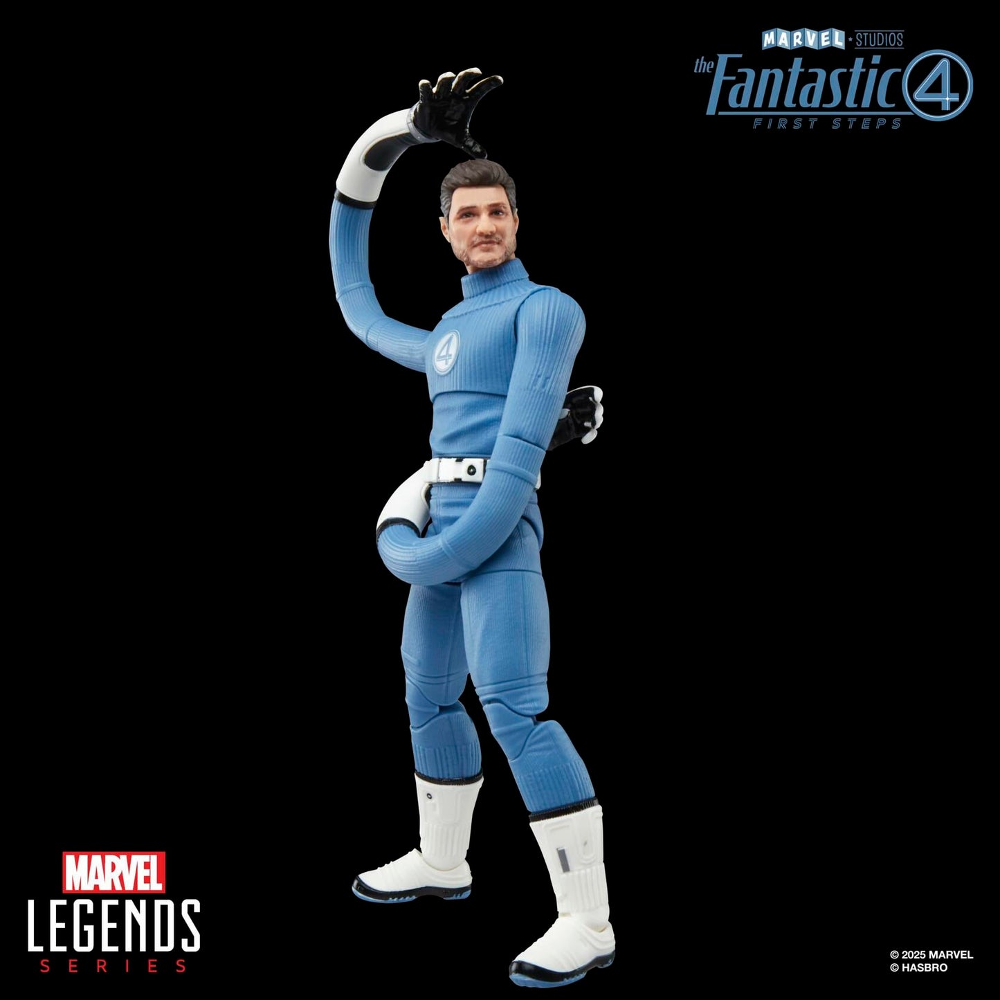 Marvel Legends Series Mister Fantastic, The Fantastic Four: First Steps Movie, Reed Richards Collectible 6 Inch Action Figure Toy