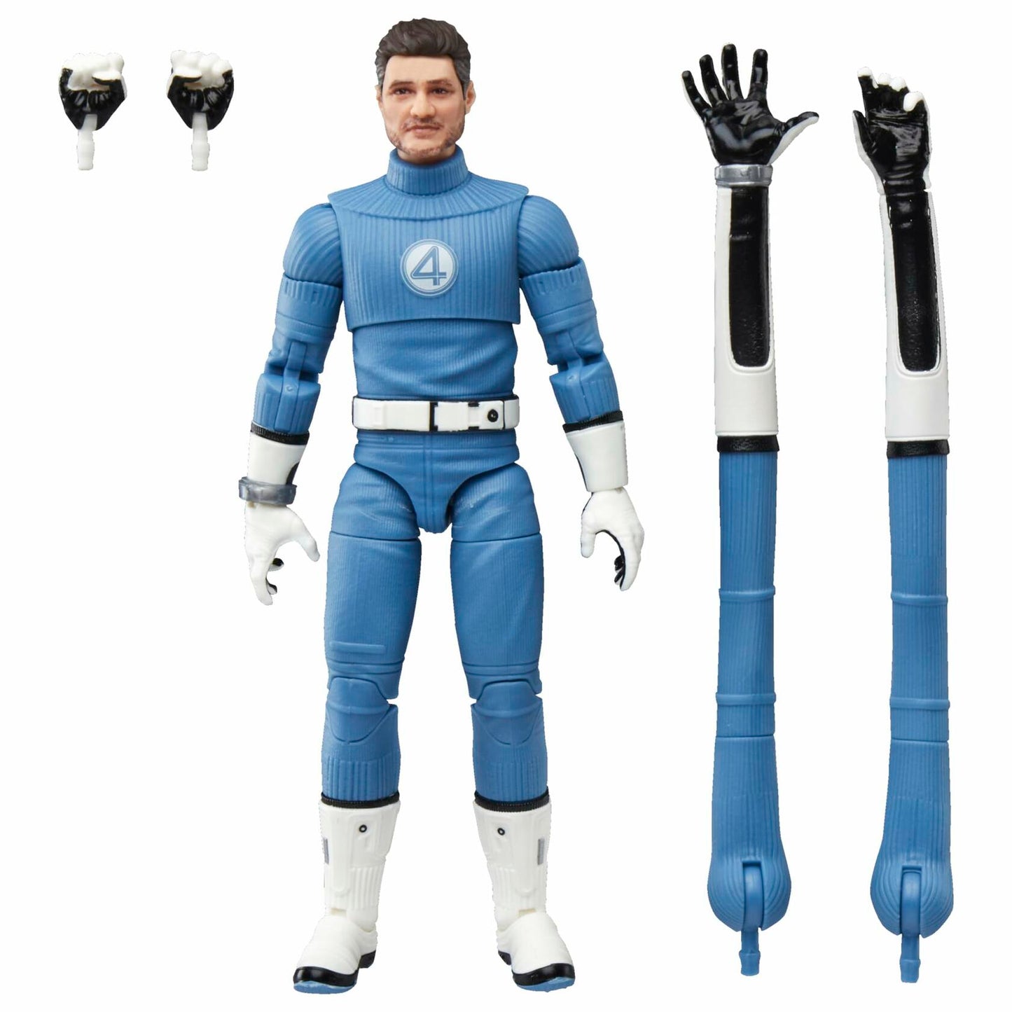 Marvel Legends Series Mister Fantastic, The Fantastic Four: First Steps Movie, Reed Richards Collectible 6 Inch Action Figure Toy