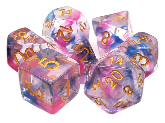 Nebula - Rose Red & Blue